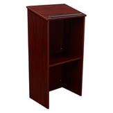 Full Floor Lectern, Medium Oak Podium